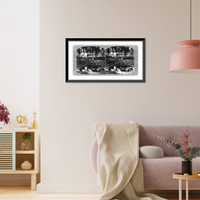 Historic Framed Print, The Springs. Green Cove Springs,  17-7/8" x 21-7/8"