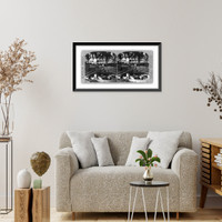 Historic Framed Print, The Springs. Green Cove Springs,  17-7/8" x 21-7/8"