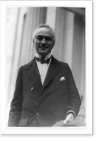Ira Nelson Morris, Ambassador to Sweden, half-length portrait, standing, facing front, at the White House, Historic Print