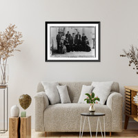 Taft family and relatives laughing, silver anniversary, Vintage Wall Art