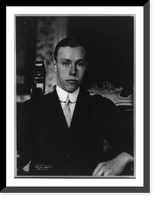 Historic Framed Print, [Robert Alphonso Taft, half-length portrait, facing right],  17-7/8" x 21-7/8"