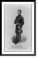 Historic Framed Print, Maj. Gen. McCall.Magee.,  17-7/8" x 21-7/8"