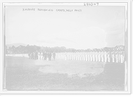 Historic Framed Print, Viscount Haldane reviewing Cadets at West Point,  17-7/8" x 21-7/8"