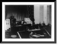 Premier Hamaguchi, known as the Lion", calling a session of the Japanese Imperial Diet to order, Tokyo, Japan, Antique Poster