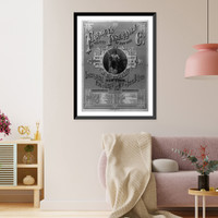 Historic Framed Print, Firemen's Insurance Co. of the city of New York,  17-7/8" x 21-7/8"