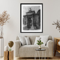 Victory Arch, Madison Square and 25th St., New York City, Vintage Print