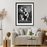 Historic Framed Print, Prometheus.Rockwell Kent.,  17-7/8" x 21-7/8"