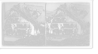 Historic Framed Print, A Bimboo on a bamboo isle,  17-7/8" x 21-7/8"
