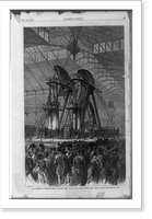Our centennial. President Grant and Dom Pedro starting the Corliss engine.from a sketch by Theo. R. Davis, Historic Print
