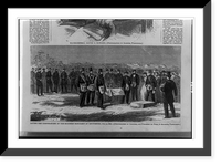 Laying the corner-stone of the Soldiers' Monument at Gettysburg, July 4, 1865, Historic Print