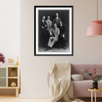 Thomas Mott Osborne, full-length portrait, seated, facing left, and his four sons, Historic Reproduction
