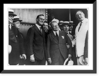 Franklin D. Roosevelt and Governor Cox photographed on the latter's arrival in Washington today, Antique Poster