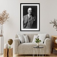 Historic Framed Print, [James Martin Fitzpatrick, New York congressman, half-length portrait, facing front].Alexandre's Studio, Mount Vernon, New York.,  17-7/8" x 21-7/8"