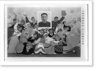 A thousand songs and ten thousand dances for the party, with red hearts we look to Chairman Hua, Historic Reproduction