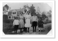 Part of the family of Eva Tanguay, 61 Sylvester St., doffer in spinning room of Ayer mill. A half hour car ride in a crowded, stuffy car to and from work. Leaves home at 6 A.M. and returns at 6:30