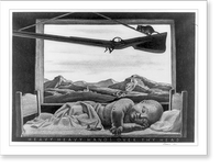 Historic Framed Print, Heavy heavy hangs over thy head.Rockwell Kent.,  17-7/8" x 21-7/8"