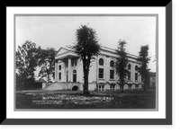 Historic Framed Print, New Presbyterian Church, Bennettsville, S.C.,  17-7/8" x 21-7/8"