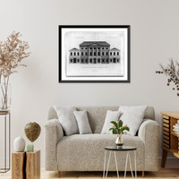 Elevation of Shelburne House in Berkeley Square.R't. Adam, architect, 1765 ; T. White, incidit, Historic Print