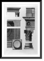 Plan and elevation of the new screen before the front of the Admiralty, London.R. Adam, architect ; J. Zucchi, sculp., London, Antique Poster