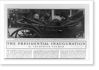 President McKinley riding in the procession, accompanied by Senator Hanna (on the President's left) and Representatives Cannon and McRae, Antique Wall Art