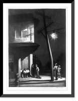 Historic Framed Print, [Summer evening].Mabel Dwight.,  17-7/8" x 21-7/8"