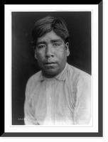 Historic Framed Print, A man of Palm Springs. Cahuilla,  17-7/8" x 21-7/8"