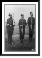 Historic Framed Print, [British soldiers, Africa],  17-7/8" x 21-7/8"