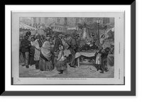 The Fourth of July in a southern town.W.L.S. ; from a sketch by Horace Bradley, Vintage Print