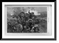 The massacre of the Chinese at Rock Springs, Wyoming.drawn by T. de Thulstrup from photographs by Lieutenant C.A. Booth, Seventh United States Infantry, Vintage Poster