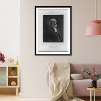 Eugene-Emmanuel Viollet-le-Duc, half-length portrait, facing right.Phot. Goupil et Cie, Antique Print