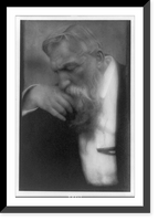 Historic Framed Print, M. Auguste Rodin.Eduard J. Steichen.,  17-7/8" x 21-7/8"