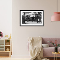 Historic Framed Print, Supreme Court building on the Plaza de Armas, Havana, Cuba,  17-7/8" x 21-7/8"