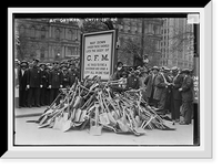 Historic Framed Print, At Gaynor notification 9/3/13,  17-7/8" x 21-7/8"