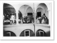 Vista interior del Hotel Almy, Habana Interior view of the Almy Hotel.C.D. Fredricks y Daries, Calle de la Habana, no. 108, Historic Print