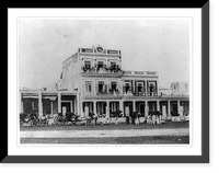 Hotel del Tel&eacute;grafo.C.D. Fredricks y Daries, Calle de la Habana, no. 108, Vintage Print