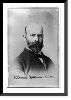 John Casper Branner, state geologist of Arkansas, head-and-shoulders portrait, facing right, taken at I.G.C..Charles Parker, photographer, Washington, D.C, Antique Poster