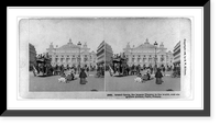 Grand Opera, the largest theatre in the world, cost six million dollars, Paris, France.photographed and published by B.W. Kilburn, Antique Print
