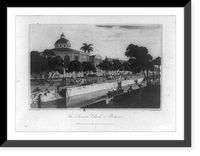 Historic Framed Print, The Calvinistic Church in Batavia.drawn by W. Alexander ; engraved by T. Medland.,  17-7/8" x 21-7/8"