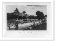 Historic Framed Print, The Calvinistic Church in Batavia.drawn by W. Alexander ; engraved by T. Medland.,  17-7/8" x 21-7/8"