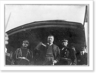 The Only time Pres. Roosevelt ever consented to pose before a Kodak, Vintage Print
