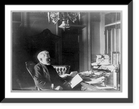 Benjamin Franklin Tracy, Secretary of the Navy, half-length portrait, seated at desk, facing left, looking at paper.Miss Johnston, no. 1332 V Street, Vintage Wall Art