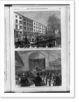 Historic Framed Print, New York City. the death of Commodore Vanderbilt,  17-7/8" x 21-7/8"