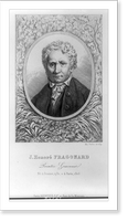 J. Honor&eacute; Fragonard, peintre, graveur.Ad. Varin, sculp, Vintage Wall Art