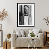 Historic Framed Print, Dr. Straton challenges Darrow to debate,  17-7/8" x 21-7/8"