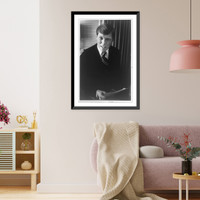 Richard A. Gephardt, Democratic Congressman from Missouri, half-length portrait, facing front, Vintage Poster