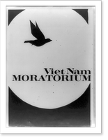 Viet Nam moratorium.John Scheider ; sponsored by Ad Hoc Federal Employees Moratorium Committee, Historic Print