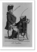 Historic Framed Print, La Consultation,  17-7/8" x 21-7/8"