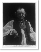 The Lord Bishop of Winchester.from life, registered photograph copyright Julia Margaret Cameron, Freshwater, Antique Poster