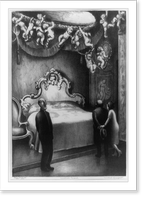 Museum guard.Mabel Dwight, Antique Poster
