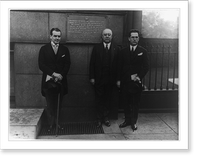 Tablet unveiled at site of Canadian Border Treaty signing, Vintage Poster